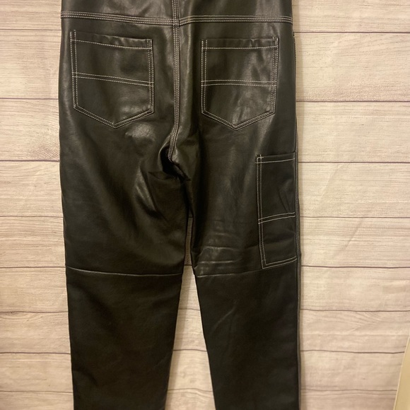 Simonett Kika Vegan Leather Pants Medium - Picture 7 of 13